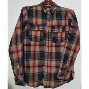 Dravus Long Sleeve Flannel Shirt Men's Size Small